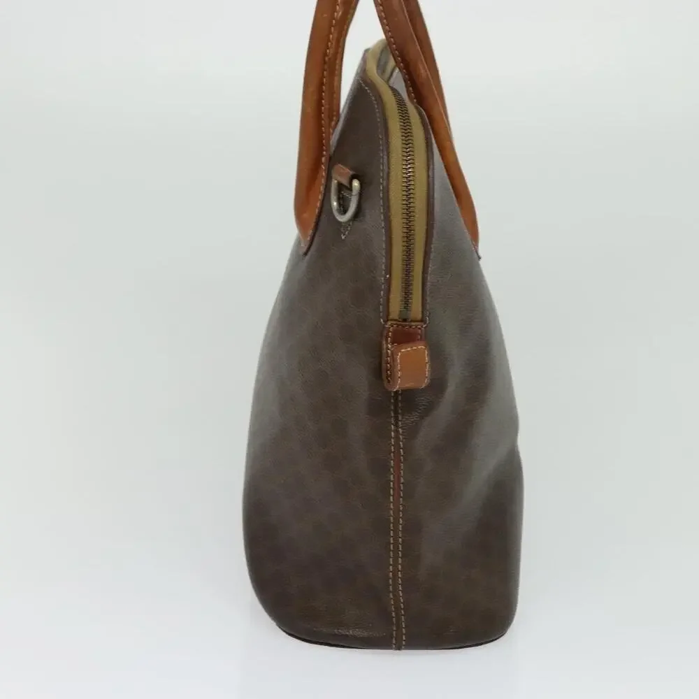 Celine Macadam Handbag Brown